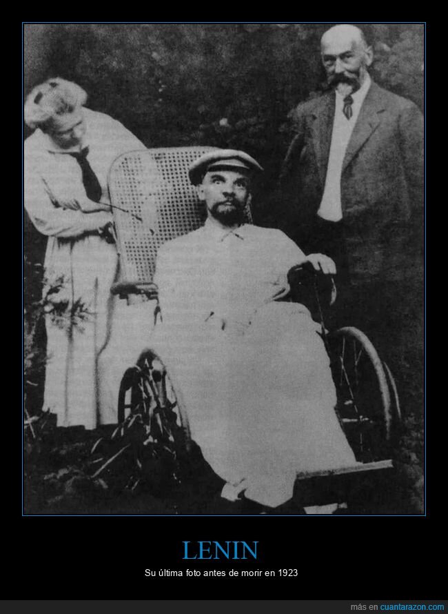 lenin,última foto