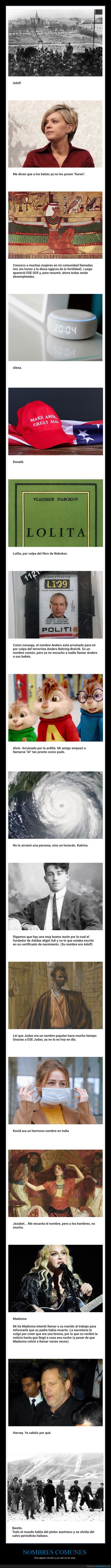 nombres,arruinar