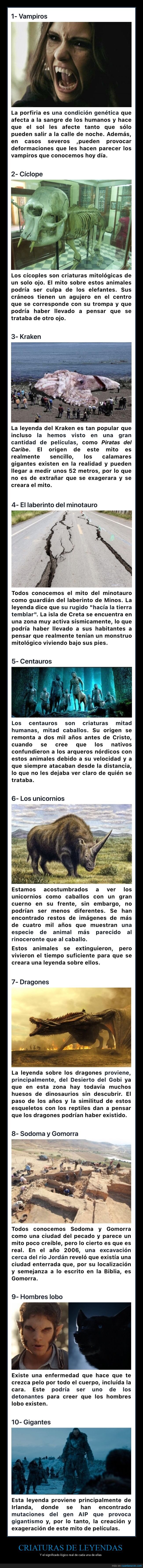 criaturas,leyendas,significado