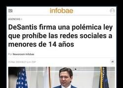 Enlace a Florida prohibe las redes sociales a menores de 14 años