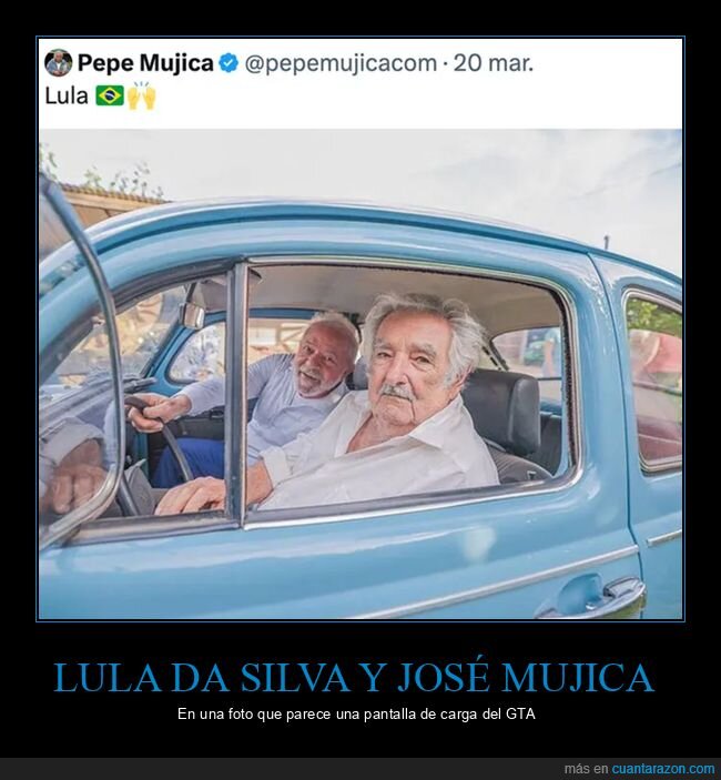 coches,gta,josé mujica,lula da silva