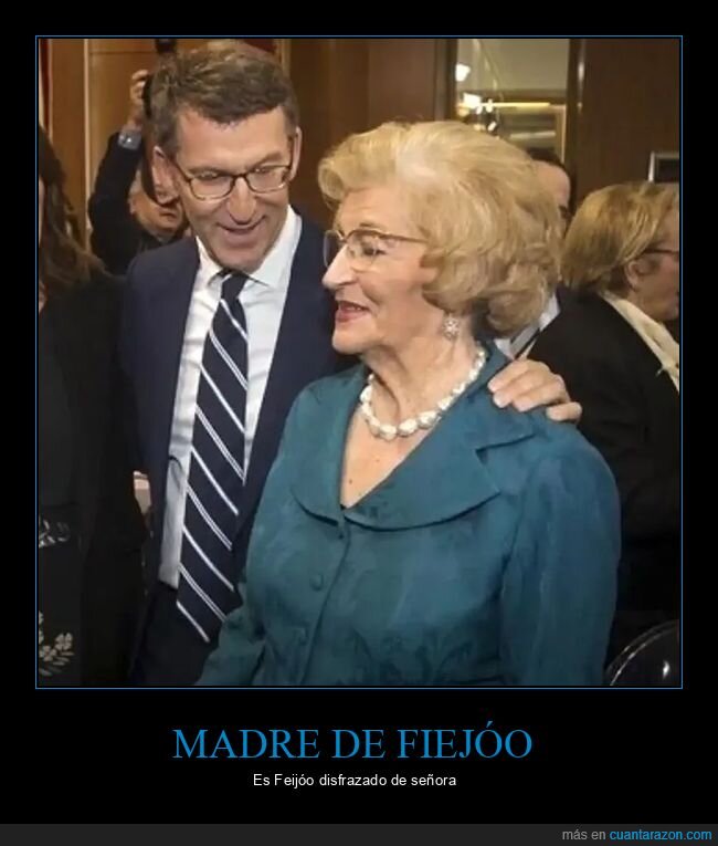 feijóo,madre,parecidos,políticos