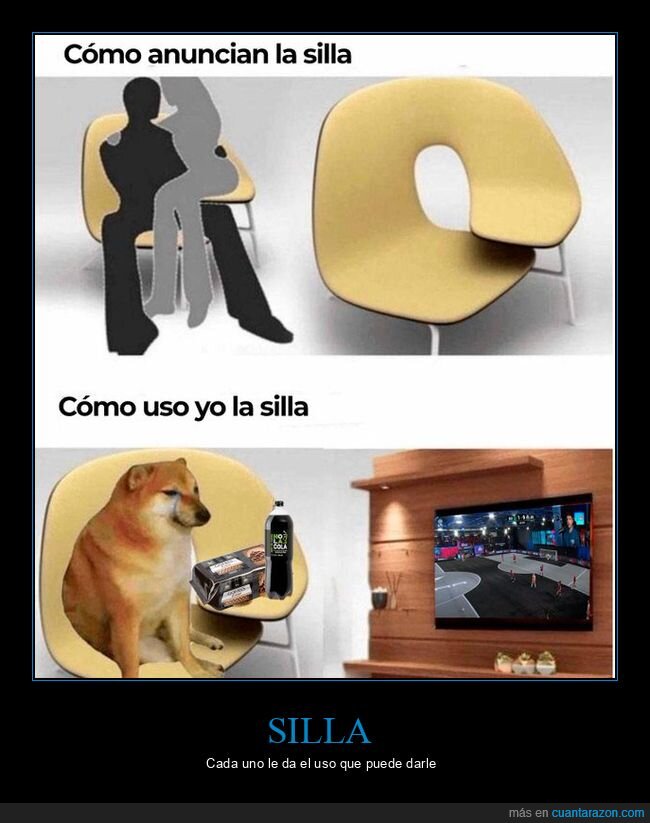 silla,anunciar,usar