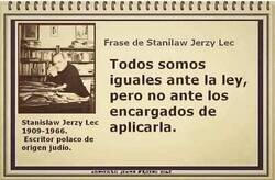 Enlace a Iguales ante la ley pero no mucho