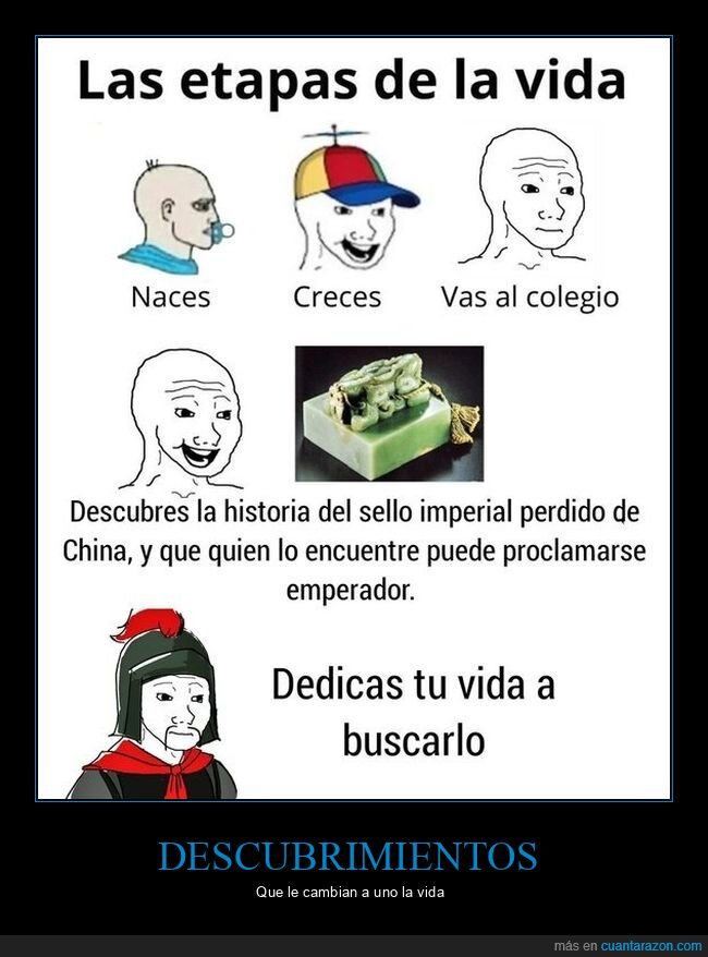 etapas,vida,sello imperial,china