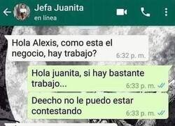 Enlace a Trabajador ocupado