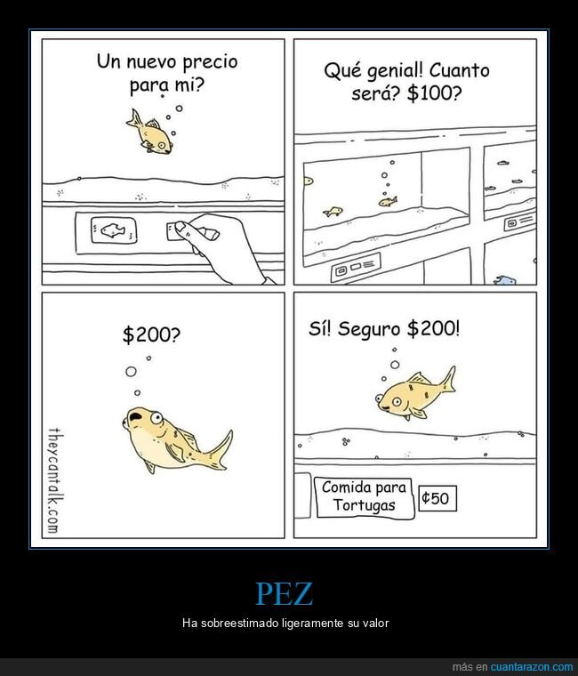 pez,precio,comida