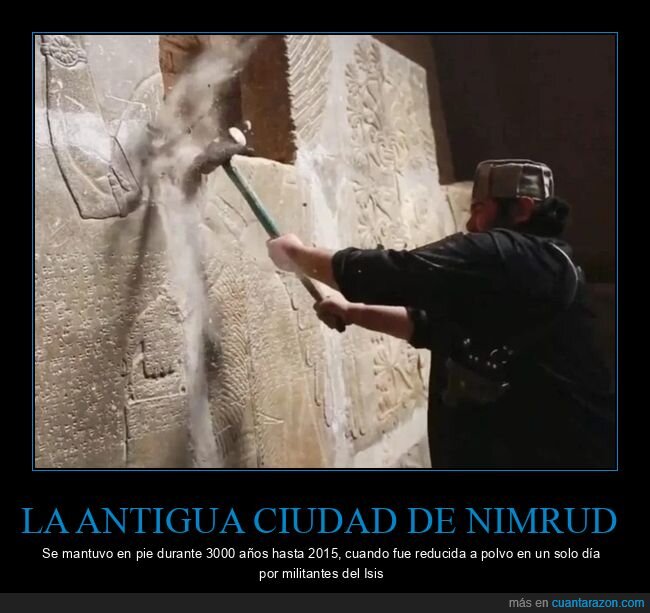 nimrud,destrucción,isis