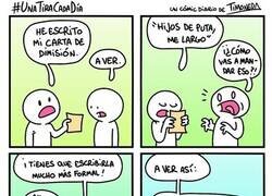 Enlace a Dimitiendo formalmente