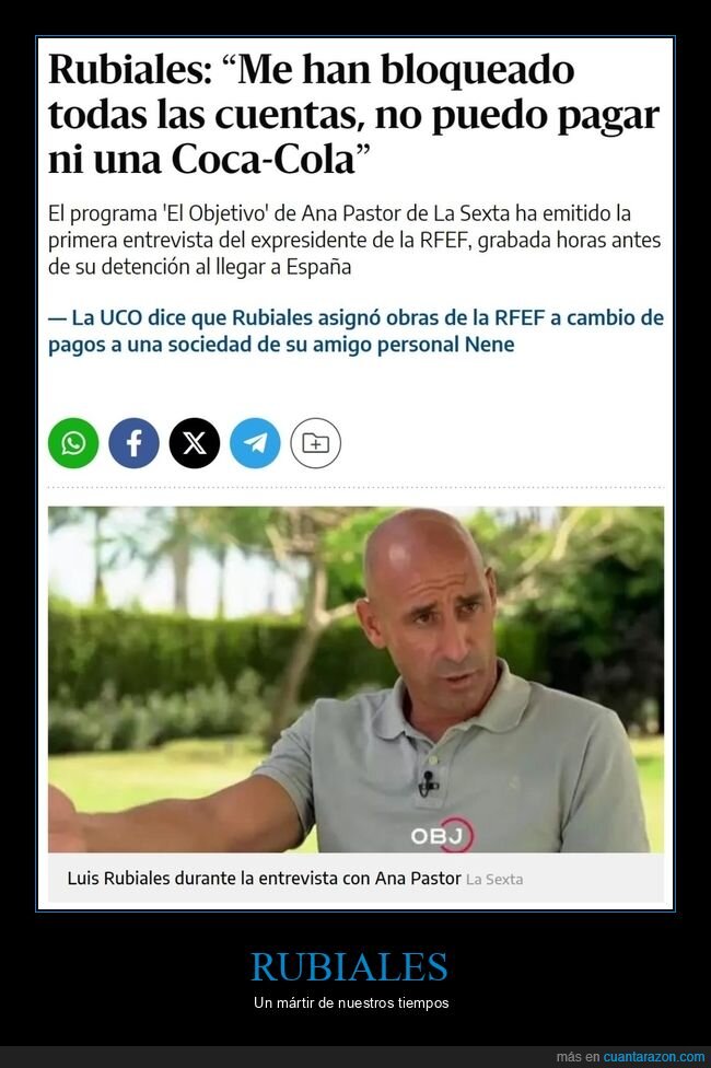 rubiales,bloquear,cuentas