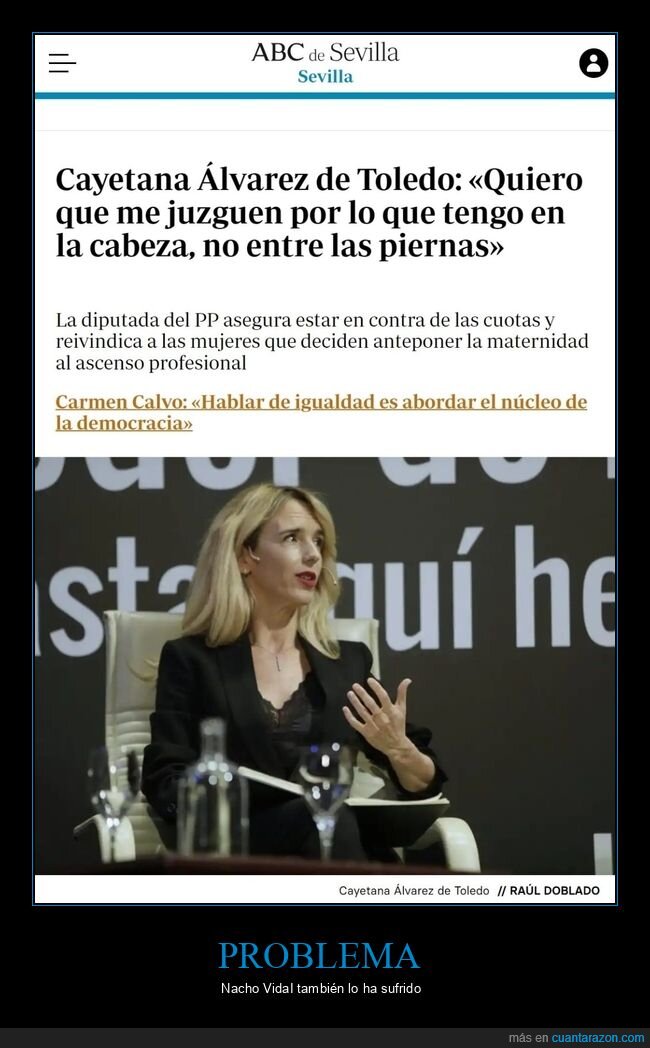 cayetana álvarez de toledo,juzgar,políticos