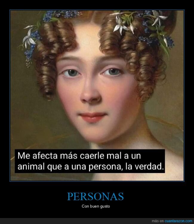 afectar,caer mal,animal,persona