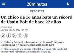 Enlace a Batiendo un récord añejo