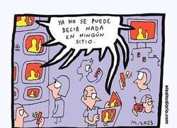 Enlace a No hay libertad de expresión...