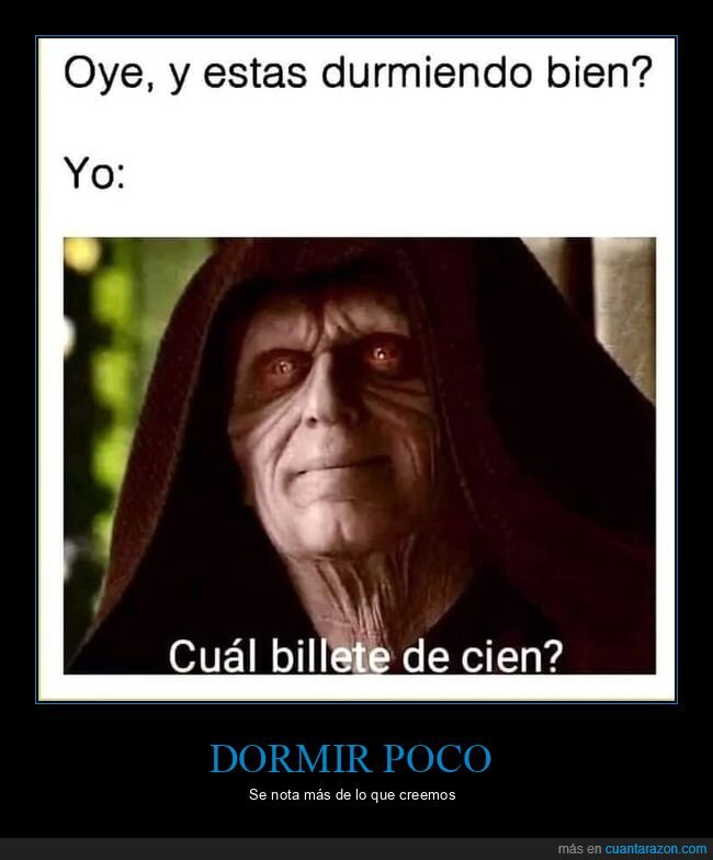 dormir,palpatine,star wars