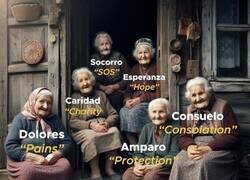 Enlace a Nombres de abuelas en inglés