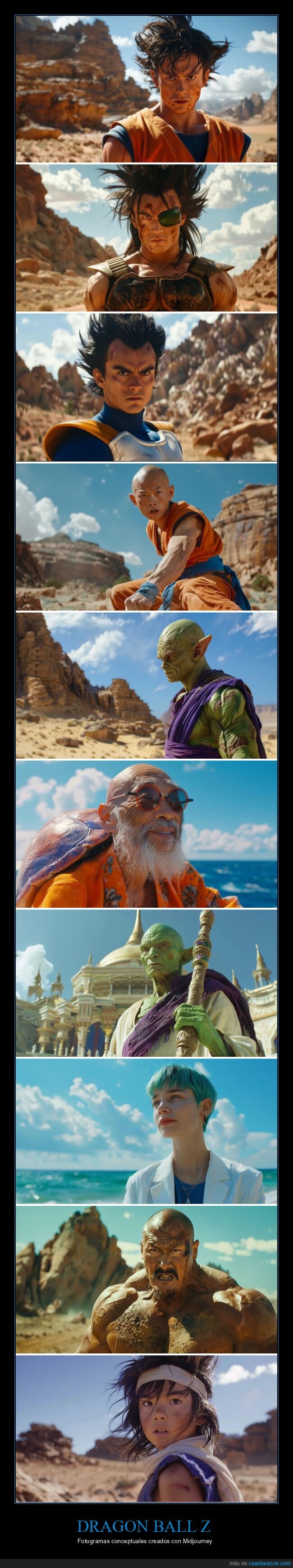 dragon ball,ia,midjourney