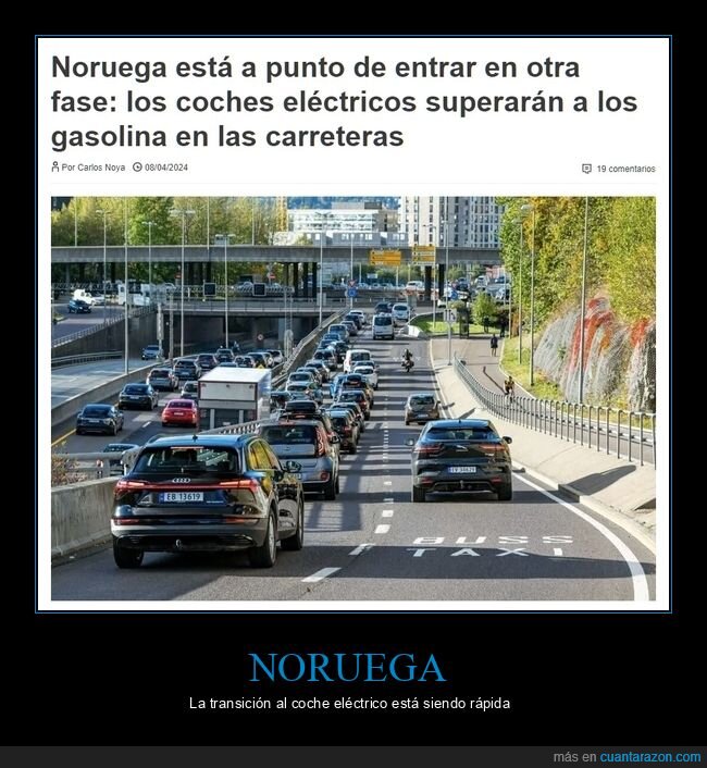 noruega,coches eléctricos