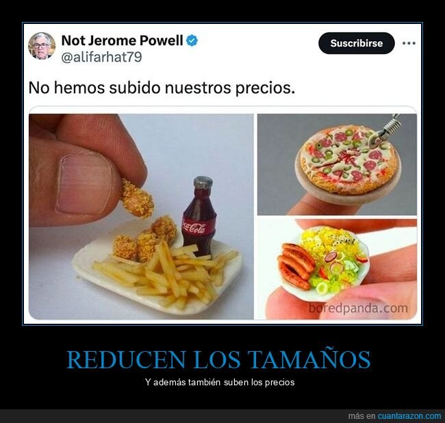 comida,precios,reduflación,tamaño