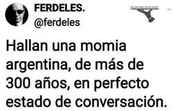 Enlace a Típico de las momias argentinas...