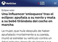 Enlace a El eclipse continúa causando estragos