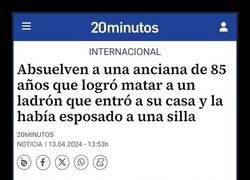 Enlace a Trató de robar a la anciana equivocada