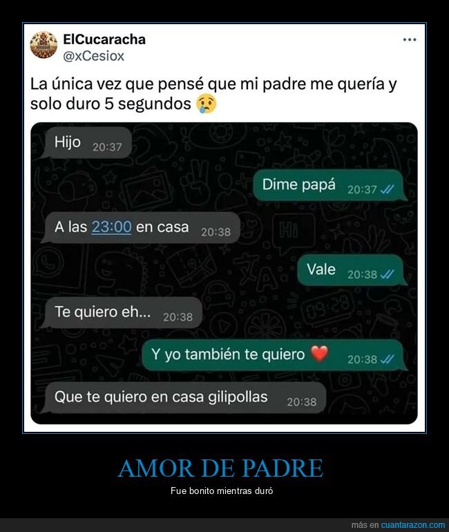 padre,querer,whatsapp