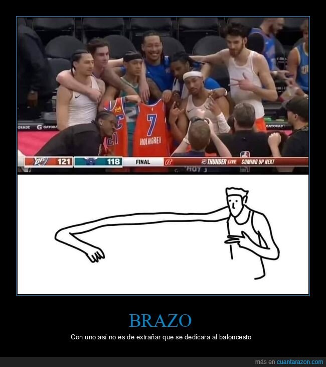 baloncesto,brazo,mindfuck