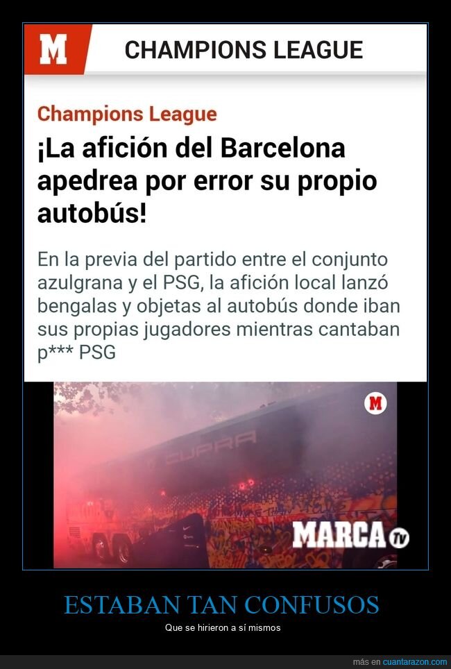 barça,afición,apedrear,autobús