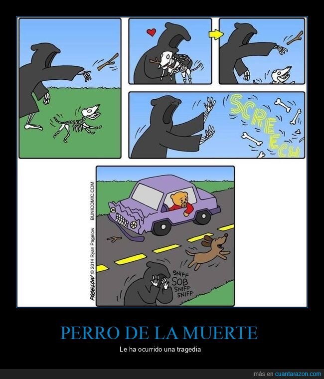 perro,la muerte
