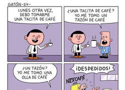 Enlace a Adictos al café