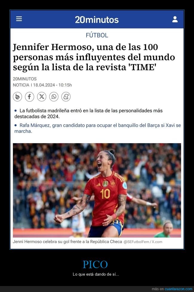 jennifer hermoso,influyentes,revista time