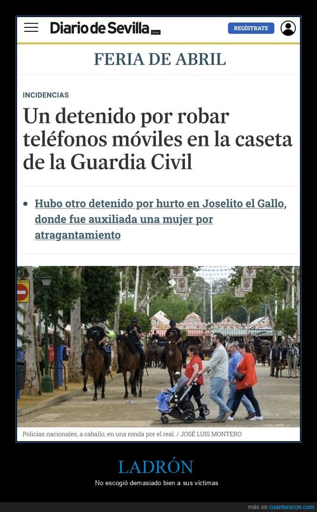 detenido,robar,móviles,caseta,guardia civil