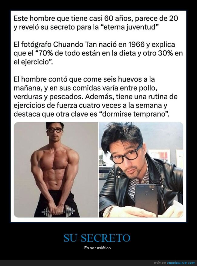 60 años,edad,juventud,secreto