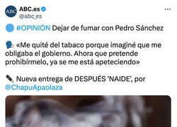 Enlace a Ganas de volver a fumar