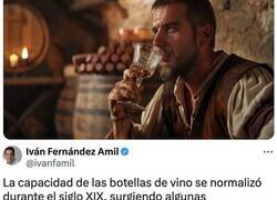 Enlace a ¿Alguna vez te has preguntado por qué las botellas de vino tienen una capacidad de 750 ml?