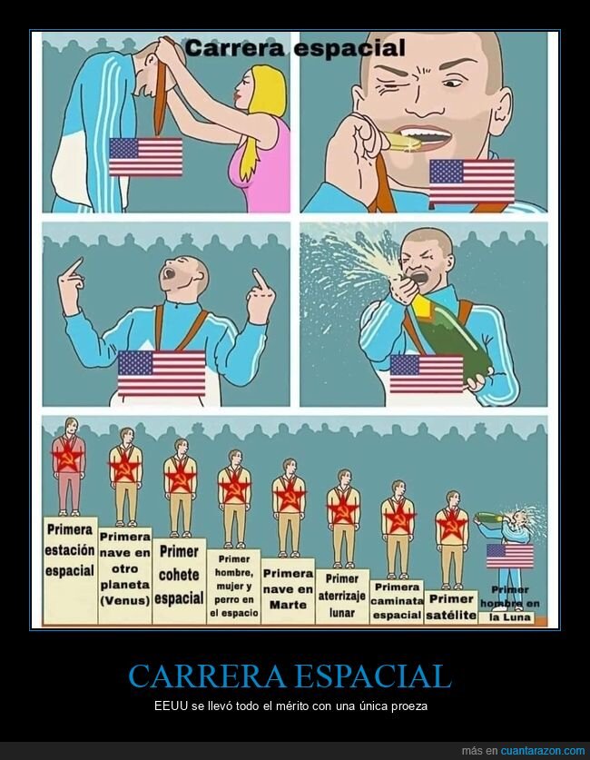 carrera espacial,eeuu,unión soviética