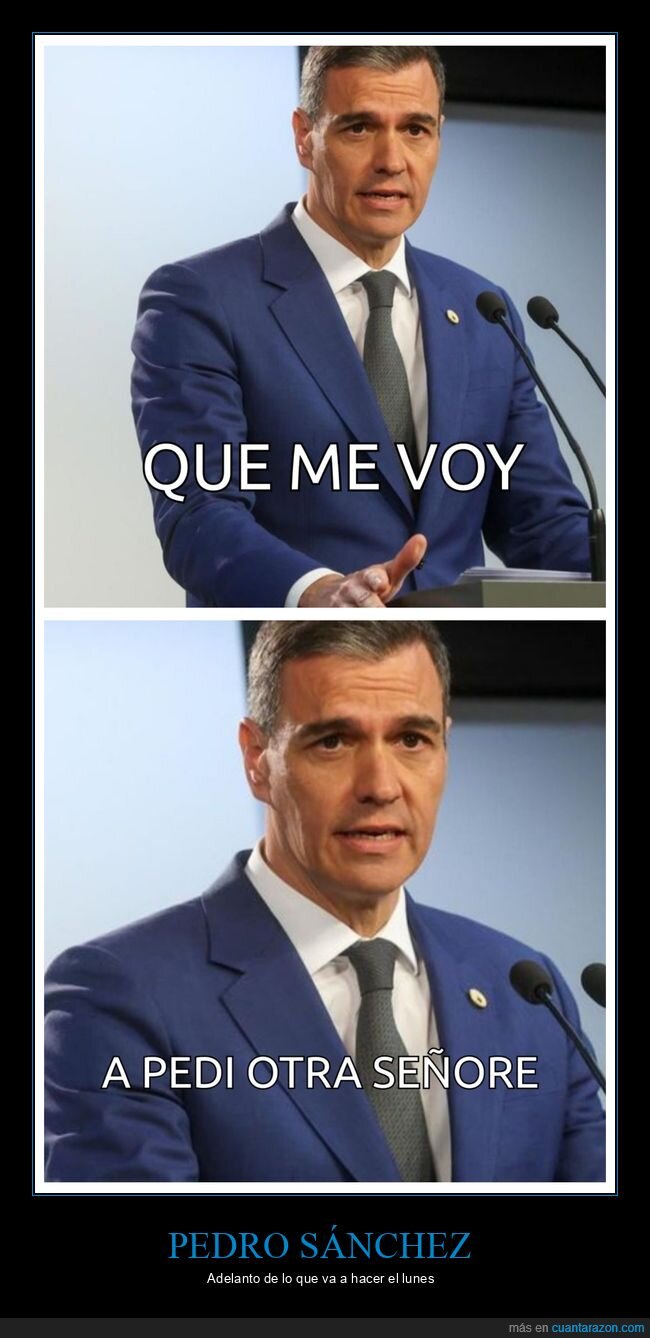 pedro sánchez,irse,pedir,políticos