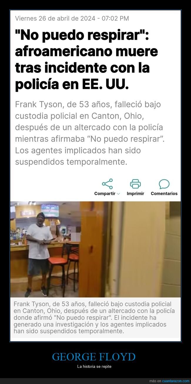 respirar,afroamericano,muerte,policía