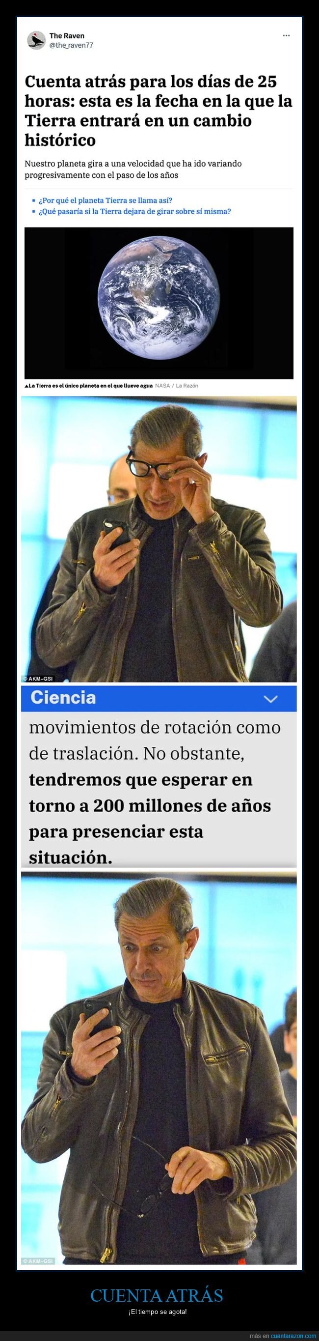 25 horas,cambio,días,tierra