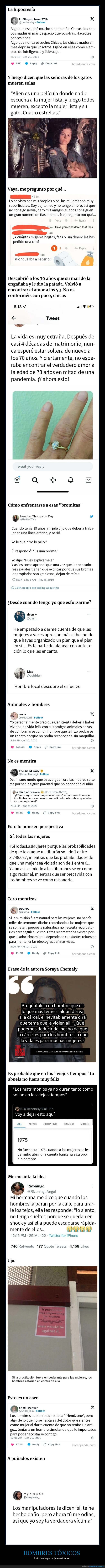 hombres tóxicos,mujeres