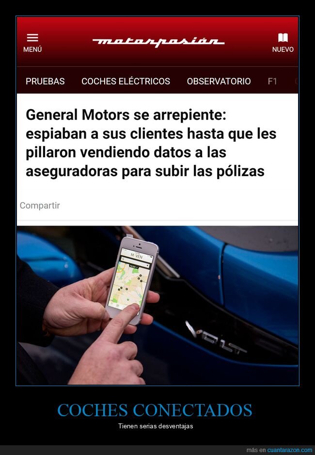 general motors,espiar,coches,aseguradoras