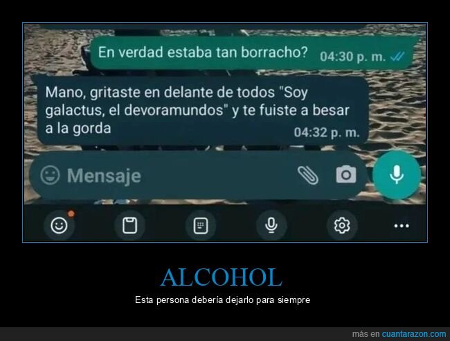 borracho,galactus,besar,whatsapp