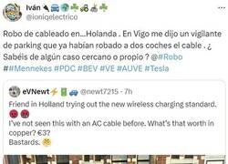 Enlace a Ya empiezan los robos de los cables de carga de los coches eléctricos
