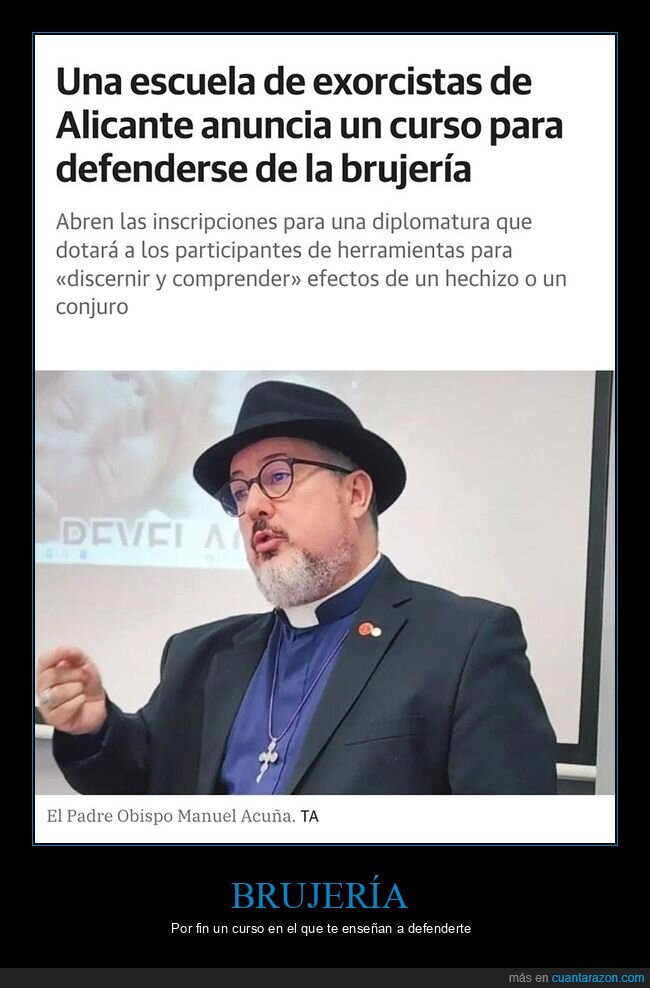 alicante,brujería,curso,defenderse,escuela,exorcistas