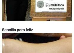 Enlace a Imágenes de Malfeitona, el estudio donde no saben tatuar ni dibujar y que no para de tener clientes