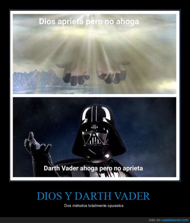 dios,apretar,ahogar,darth vader,star wars