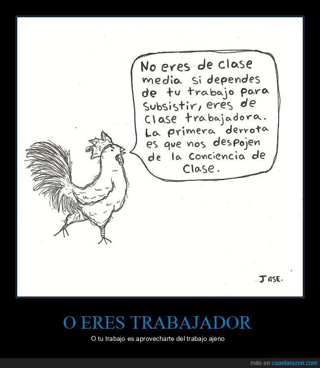 clase media,clase trabajadora,conciencia de clase