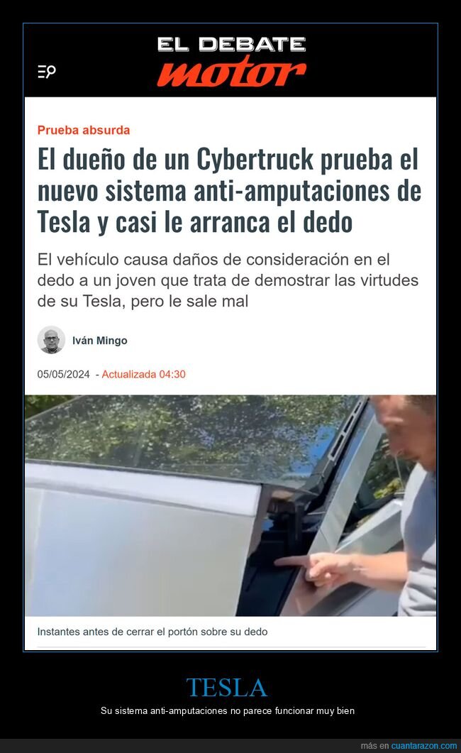 tesla,cybertruck,dedo,fails