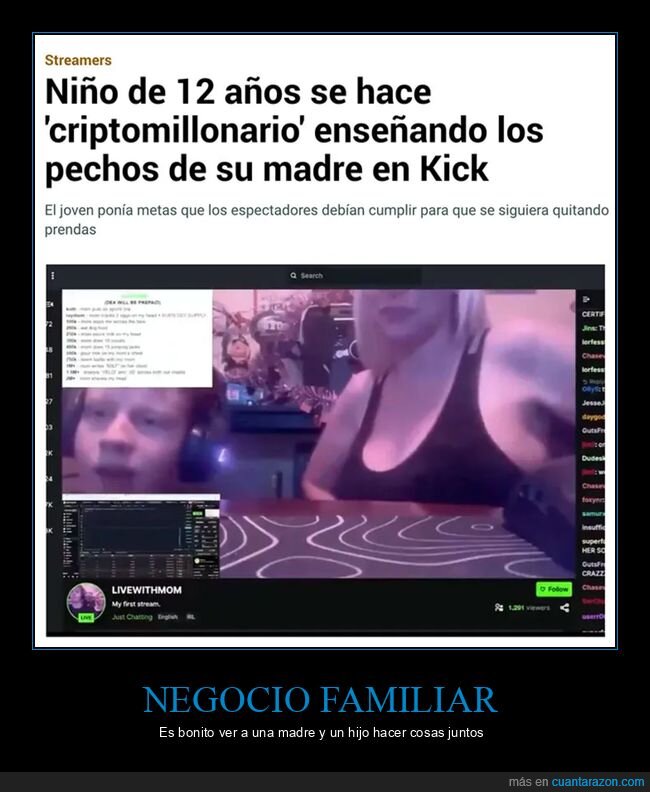 kick,madre,niño,wtf
